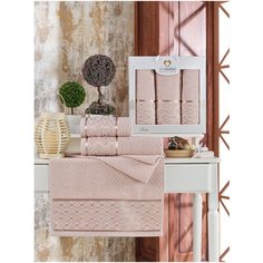 Комп. Пол. TWO DOLPHINS махр.в короб. (50x90/2)(70х140/1) 3 шт.MEIS бежевый