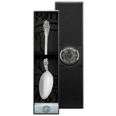 Ложка столовая посеребренная "Праздничная" Кольчугинский мельхиор