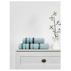 Полотенце махровое TexRepublic Cotton Line 50*90 1 шт. Серый Amore Mio