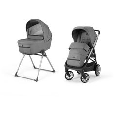 Коляска 2 в 1 Inglesina Aptica Kensington Grey на шасси Graphite Blue