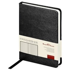 Ежедневник недатированный Bruno Visconti черный, А6, 87*130 мм, 100 листов, Br. V. Megapolis