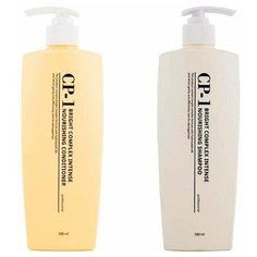 Набор шампунь+кондиционер для волос Esthetic House v2.0 с протеинами CP-1 Bright Complex Intense Nourishing 500+500 мл