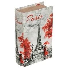 Шкатулка-книга Gamma "Поцелуй в Париже", 17х11х5 см, арт. BBK-01