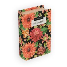 Шкатулка-книга Gamma "Цветы", цвет: №062, 17х11х5 см, арт. BBK-01