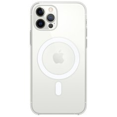 Панель силиконовая Apple Clear Case with MagSafe для iPhone 12/12 Pro, Clear