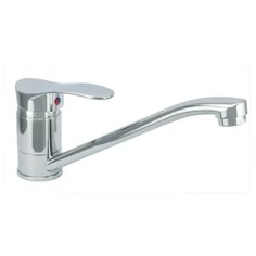 Смеситель для мойки одноручный "Juguni" с гибкой подводкой, крепление гайка