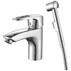 Смеситель DECOROOM DR70015 одноручный для умывальника и биде монолитный