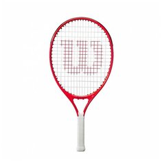 Ракетка для большого тенниса Wilson Roger Federer 25 Gr00,арт.WR054310H, для дет.9-10 лет, алюм., со струн, красн-бел