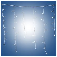 Гирлянда Snowmen сосулька, 300 ламп, LED, белый цвет, 5,64*0,56 м