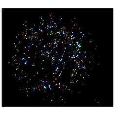 Гирлянда Snowmen рис, 200 ламп, LED, многоцветная, 8 функций, 9,95 м (Е96503)