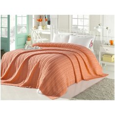 Плед Вязаный "DO&CO" 220X240 DANTE персиковый