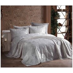 Гоб. покрывало DO&CO 240х260 (навол. 50x70 2 шт.) GUL серый