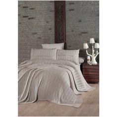 КПБ DO&CO с Плед Вязаный 220х240 (50х70/4 шт) ALWAYS серый