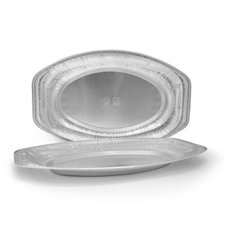 Поднос алюминиевый 430x275x32 мм, объем 1785 мл (410-012) 30 шт/уп Горница