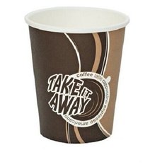 Стакан бумажный 250мл для горячего Take away, 50 шт Liga Pack