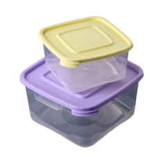 Набор пищевых контейнеров "Каскад", 2 шт: 460 мл; 1000мл. Полимербыт