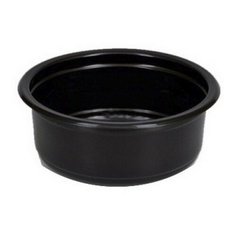 Контейнер СпК-115-350мл черный, 50 шт Стиролпласт