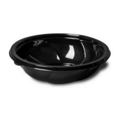 Контейнер СпК-190Д черный 1000мл, 75 шт Стиролпласт