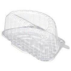 Контейнер Т-105 белый + крышка прозрачная, 10 шт Комус