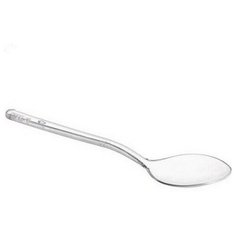 Ложка столовая "Кристалл" прозрачная 18см, 100 шт ИнтроПластика