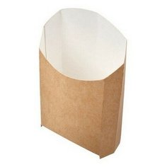 Коробка картонная для фри 135*126*40 ECO FRY L, 50 шт