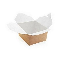 Коробка картонная универсальная 165*130*50 ECO FOLD BOX 900мл, 20 шт