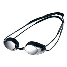 Очки для плавания "ARENA Tracks Mirror", арт.9237055, зеркальные линзы, черная оправа