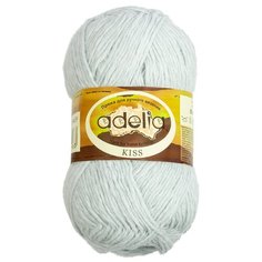 Пряжа Adelia Kiss, 100% полиэстер, 10*50 г, 145 м+-7 м, №29, голубой