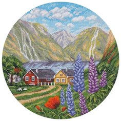 Набор для вышивания крестиком PANNA Ласковое лето (PS-1970)