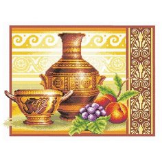 Набор для вышивания крестиком PANNA Греческий полдень (V-0255)