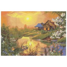 Набор для вышивания крестиком PANNA Золотая серия, На теплом солнышке (PS-0935)