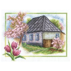 Набор для вышивания крестиком PANNA Весна в деревне (PS-0332)