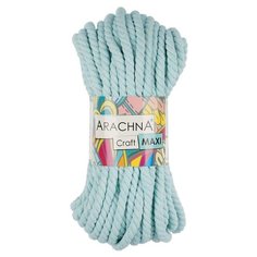 Пряжа ARACHNA Craft Maxi, 75% хлопок, 25% фибра, 3*268 г, 15,24 м, №05, голубой