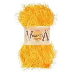Пряжа Visantia Trafka, 100% полиэстер, 5*100 г, 150 м+-3 м, №0075, темно-желтый