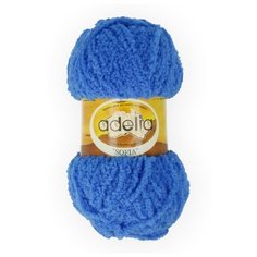 Пряжа Adelia Sofia, 100% полиэстер, 10*50 г, 90 м+-6 м, №24, синий