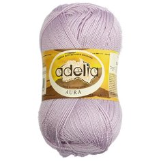 Пряжа Adelia Aura, 100% акрил, 10*50 г, 250 м+-5 м, №010, светло-сиреневый