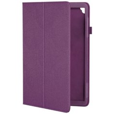 Кожаный чехол подставка для Apple iPad 10.2 (2019) Gen 7 GSMIN Series CL (Фиолетовый)