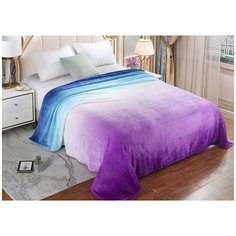 Плед Cleo "OMBRE" велсофт, OMB-005; размер Евро