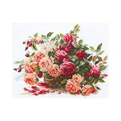 Набор для вышивания крестиком Алиса Розы, 40*30 см (2-06)