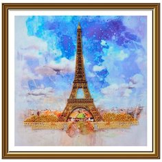 Набор для вышивания Нова Слобода "Символ Парижа", 30*31 см Nova Sloboda