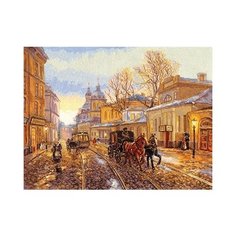 Набор для вышивания крестиком Алиса Покровка, 45*34 см (3-18)