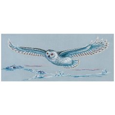 Набор для вышивания Сделай своими руками из хлопка, "Полярная сова", 68*24 см (63958725034)