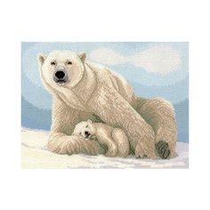 Набор для вышивания Сделай своими руками "Мамино тепло", 31*23 см (27344066472)