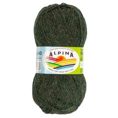Набор пряжи Alpina "Roland", альпака, 4*50 г, 200 м+/-10 м, №42 темно-зеленый