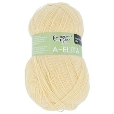 Набор пряжи Семёновская пряжа A-elita, 10*100 г, 781 м, 0772 шампанское