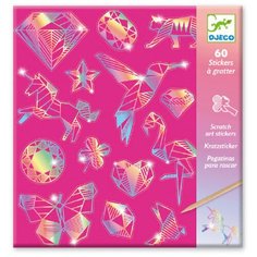 Скретч-картинка Djeco Забавные птички (09736)