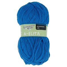 Набор пряжи Семёновская пряжа A-elita, 10*100 г, 781 м, 0131 яркий синий/мадонна