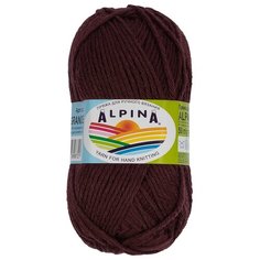 Набор пряжи Alpina "Alpaca Grande", 4*50 г, 118 м+/-6 м, 09 бордовый