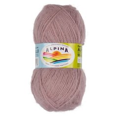 Набор пряжи Alpina "Alpaca Pollo", 4*50 г, 125 м+/-6 м, 03 пыльно-розовый
