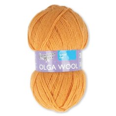 Набор пряжи Семёновская пряжа Olga Wool, 10*100 г, 392 м, 0154 абрикос